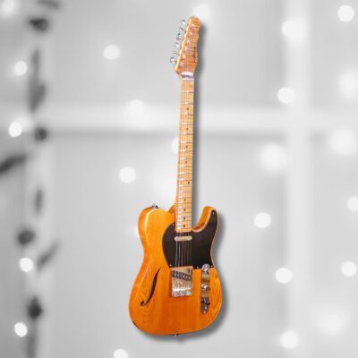 CP Thornton Guitar - Thinline Classic II Heart Pine-1
