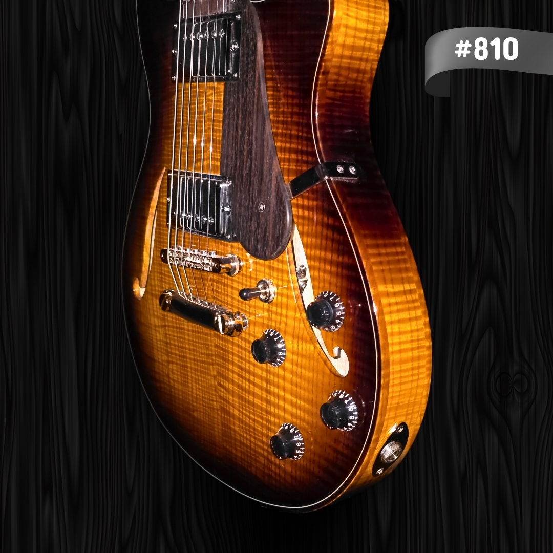 Thornton Guitar - Elite Gen II - European Fiddleback Ash - Vintage Tobacco Burst #810