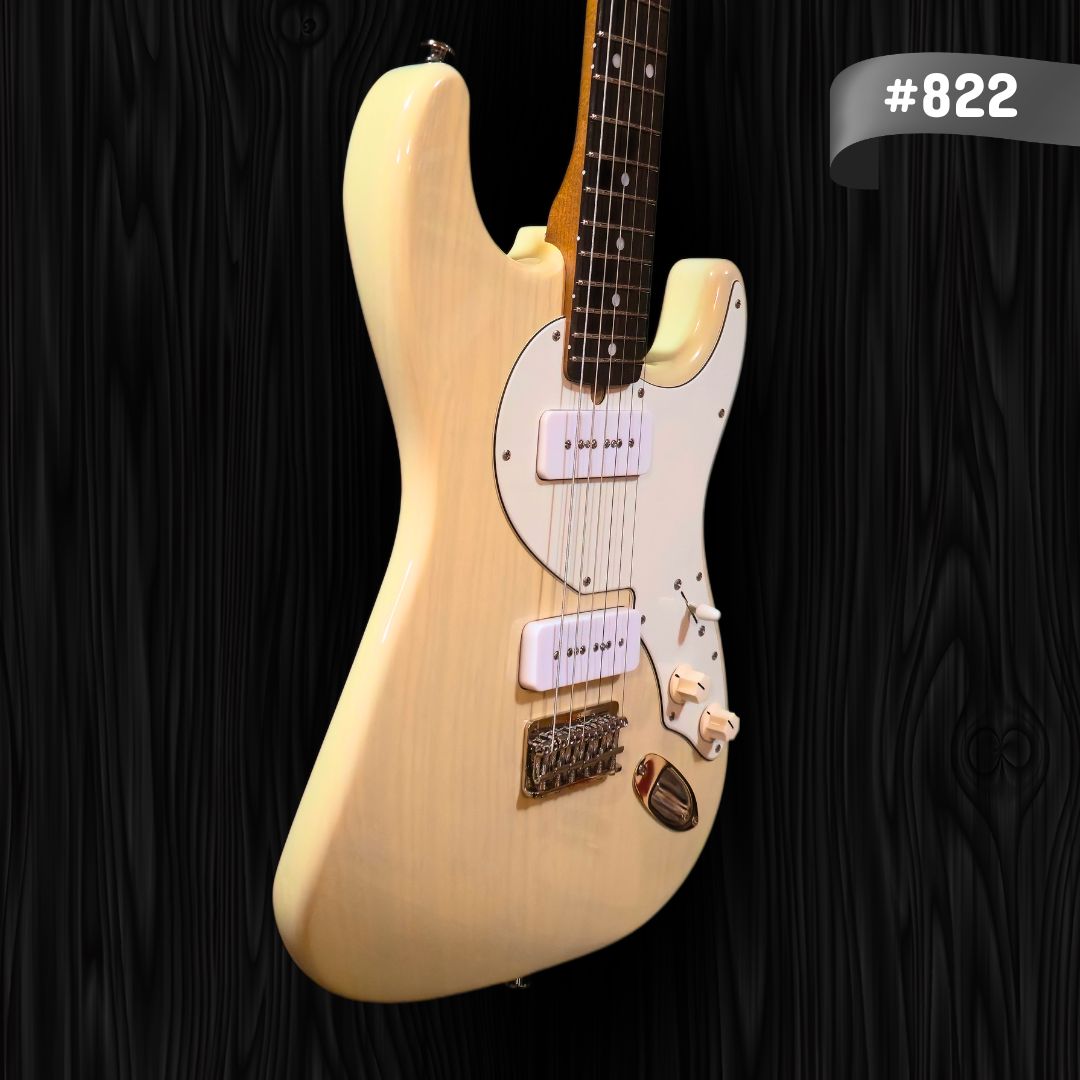TS1 - Translucent Vintage Blonde Nitrocellulose Finish #822 CP Thornton Guitars (5)