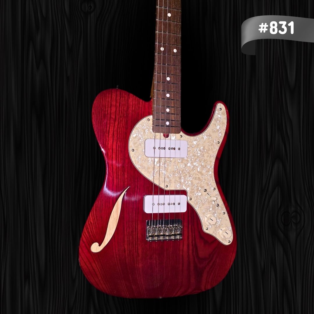 Thornton - 831 - Thinline Classic-II Translucent Oxblood