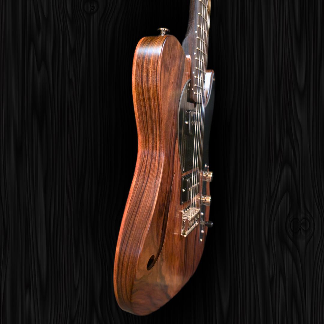 CP Thornton Guitar - Limited Edition Rosewood Thinline Classic II, 840, Bolivian Rosewood Body-(5)