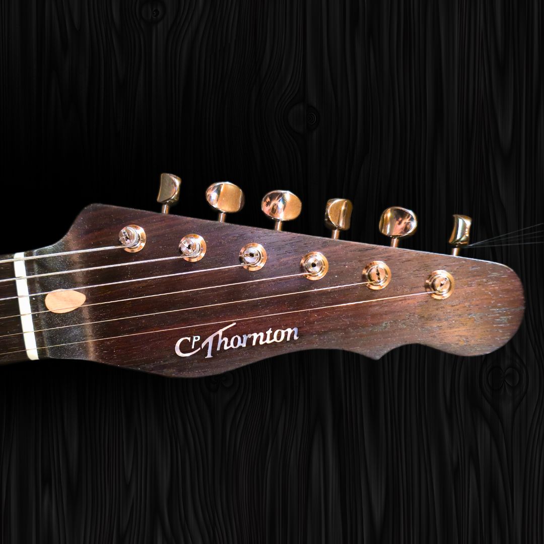 CP Thornton Guitar - Limited Edition Rosewood Thinline Classic II, 841, Bolivian Rosewood Body-(14)