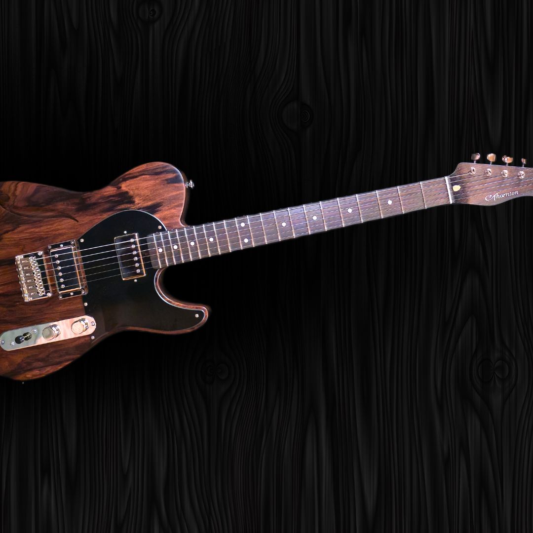 CP Thornton Guitar - Limited Edition Rosewood Thinline Classic II, 841, Bolivian Rosewood Body-(15)